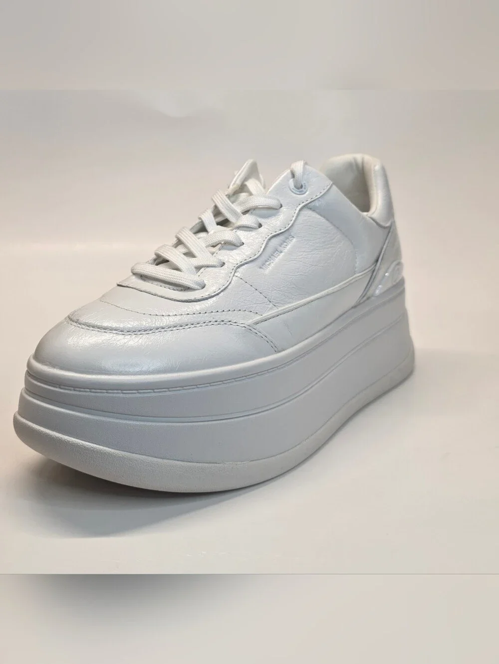New Michael Kors Platform Sneakers Shoes  Hayes Lace Up  Women's Size 10